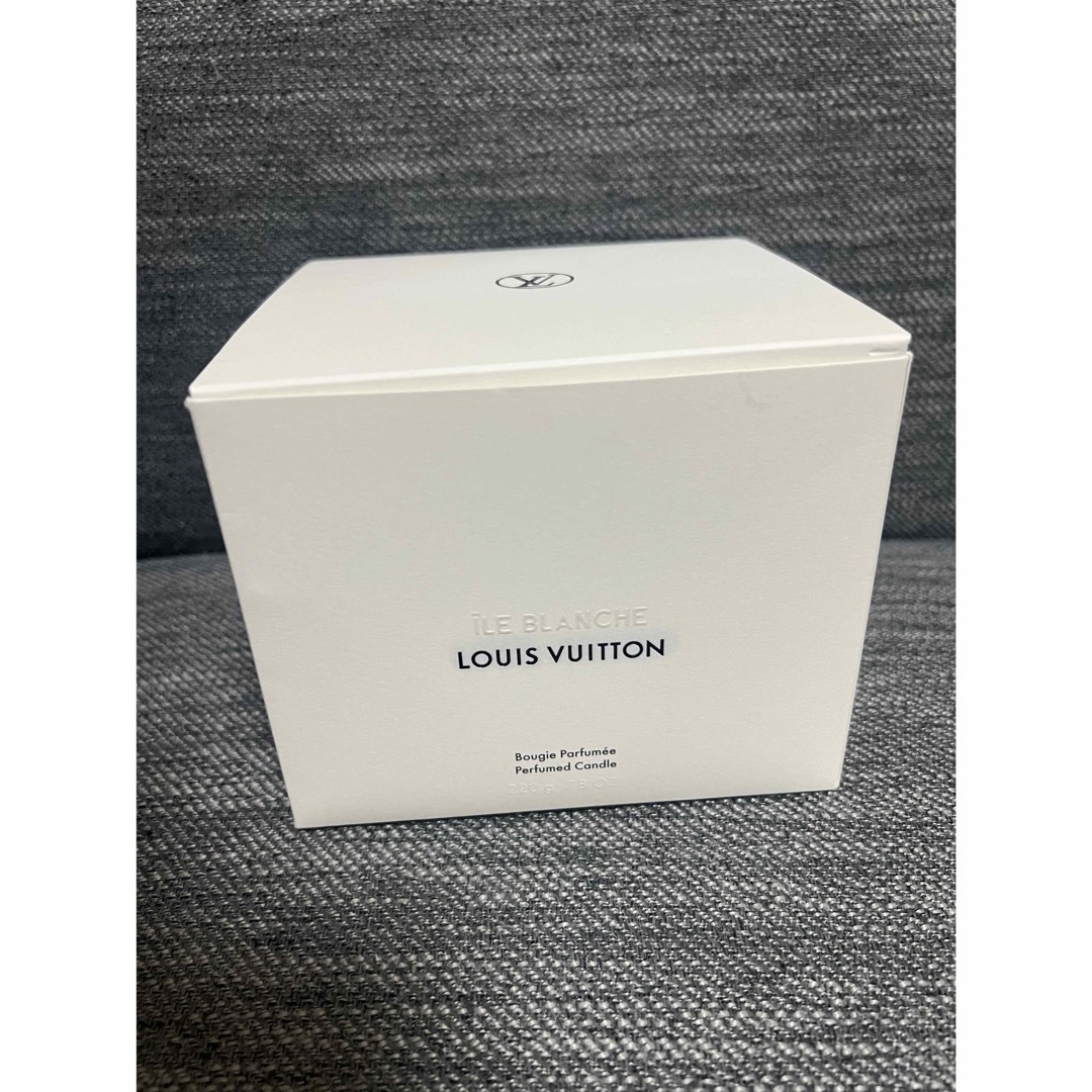 新品未使用 LOUIS VUITTON アロマキャンドル イル ブランシュ 新品未使用 LOUIS VUITTON アロマキャンドル イル ブランシュ