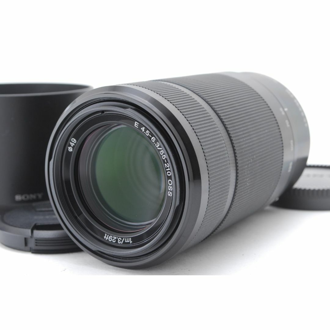 SONY - ❤️極美品✨クールなブラックカラー★ソニー E 55-210mm OSS❤️