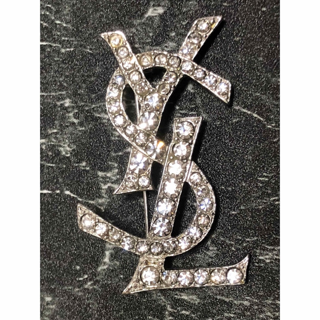 Yves Saint Laurent - 美品 イヴ サンローラン シルバー Yves Saint Laurent - 美品 イヴ サンローラン シルバー