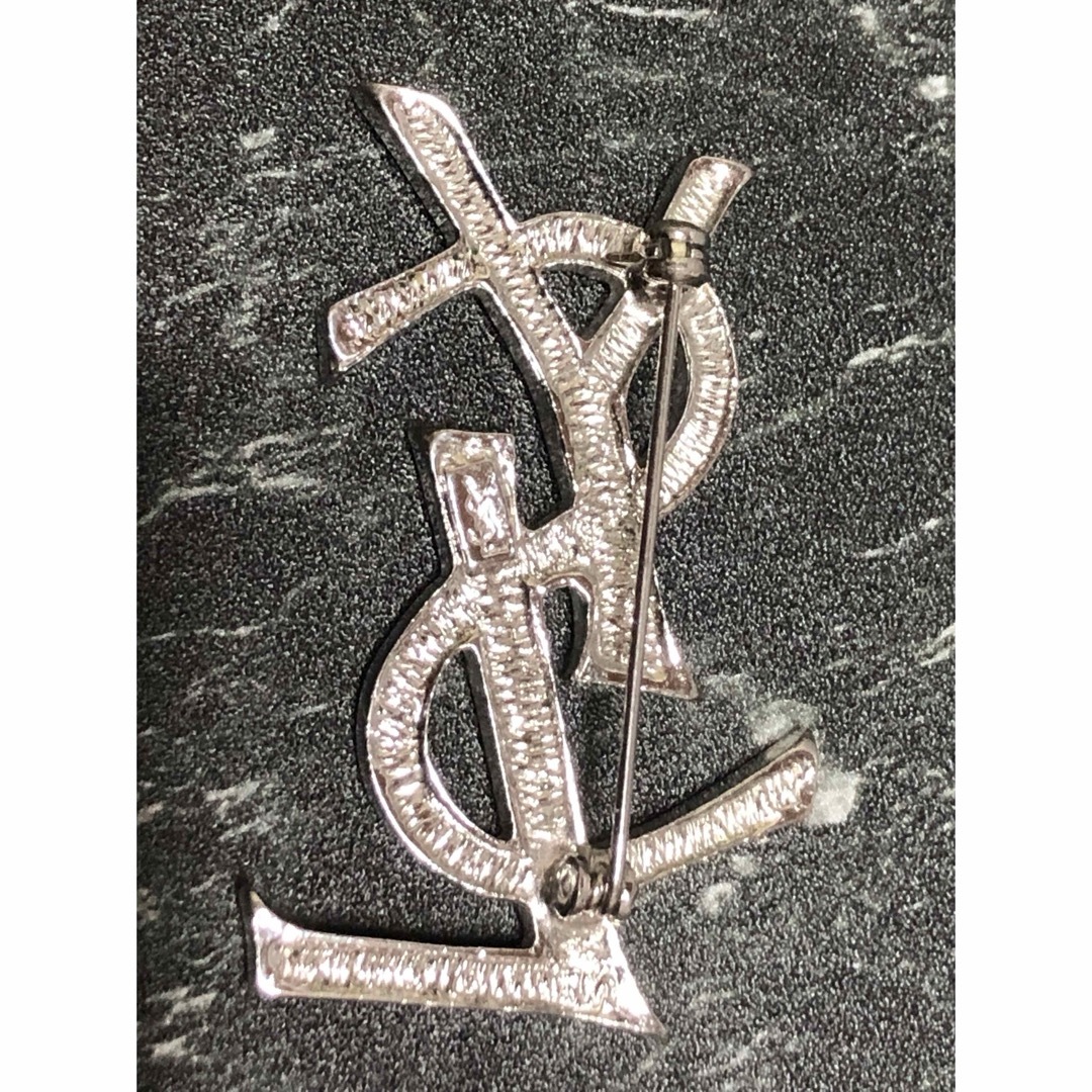 Yves Saint Laurent - 美品 イヴ サンローラン シルバー Yves Saint Laurent - 美品 イヴ サンローラン シルバー