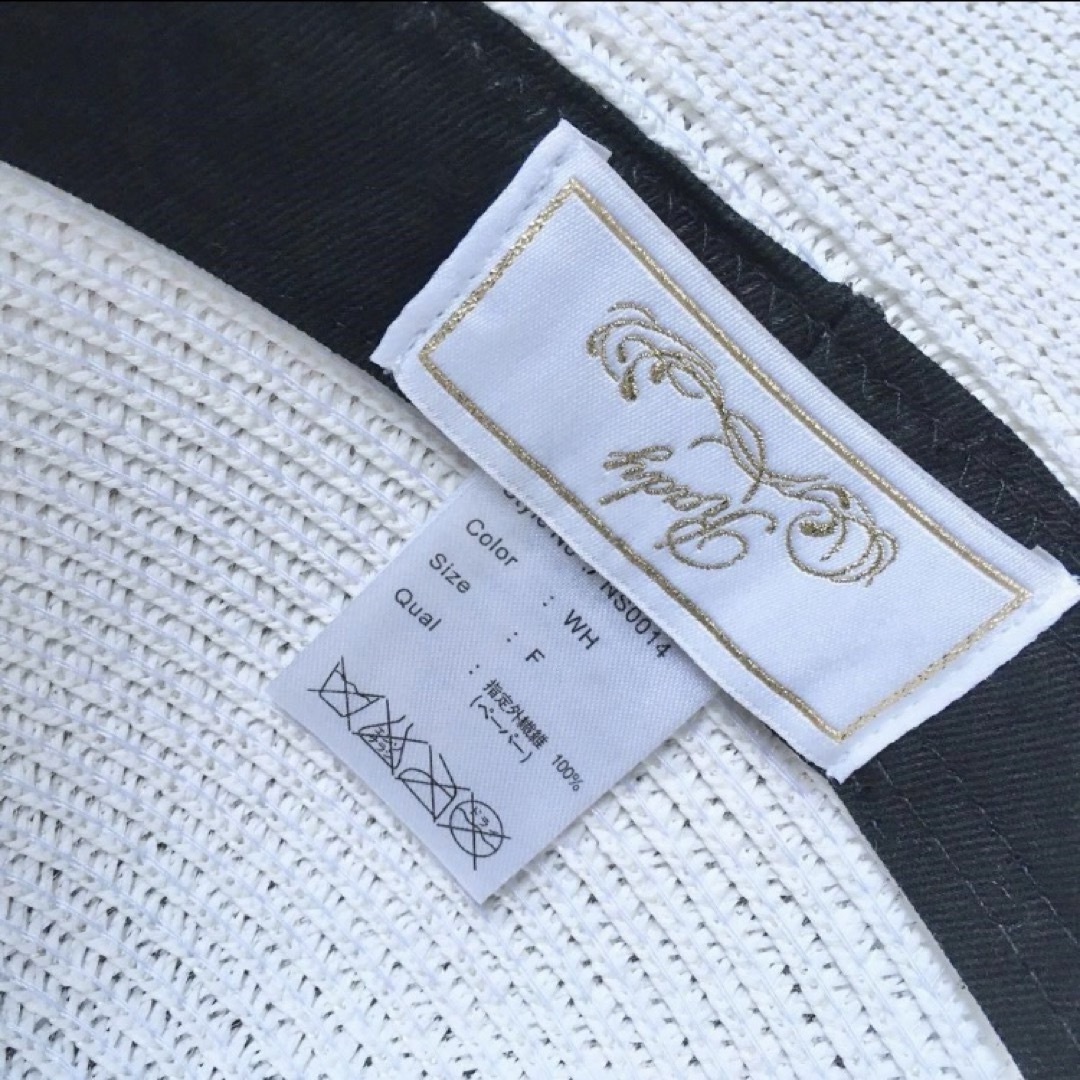 Rady - Rady 麦わら帽子【新品】リゾートハット パール Rady - Rady 麦わら帽子【新品】リゾートハット パール