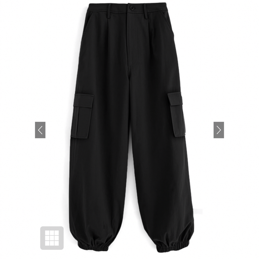 GRL - GRL ツイルカーゴパンツ ブラックの通販 by xxx's shop GRL - GRL ツイルカーゴパンツ ブラックの通販 by xxx's shop