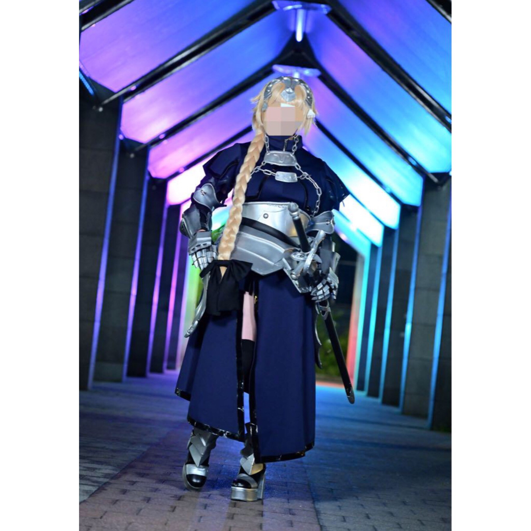 FGO ジャンヌダルク 衣装ウィッグ甲冑旗剣靴セットの通販 by め FGO ジャンヌダルク 衣装ウィッグ甲冑旗剣靴セットの通販 by め