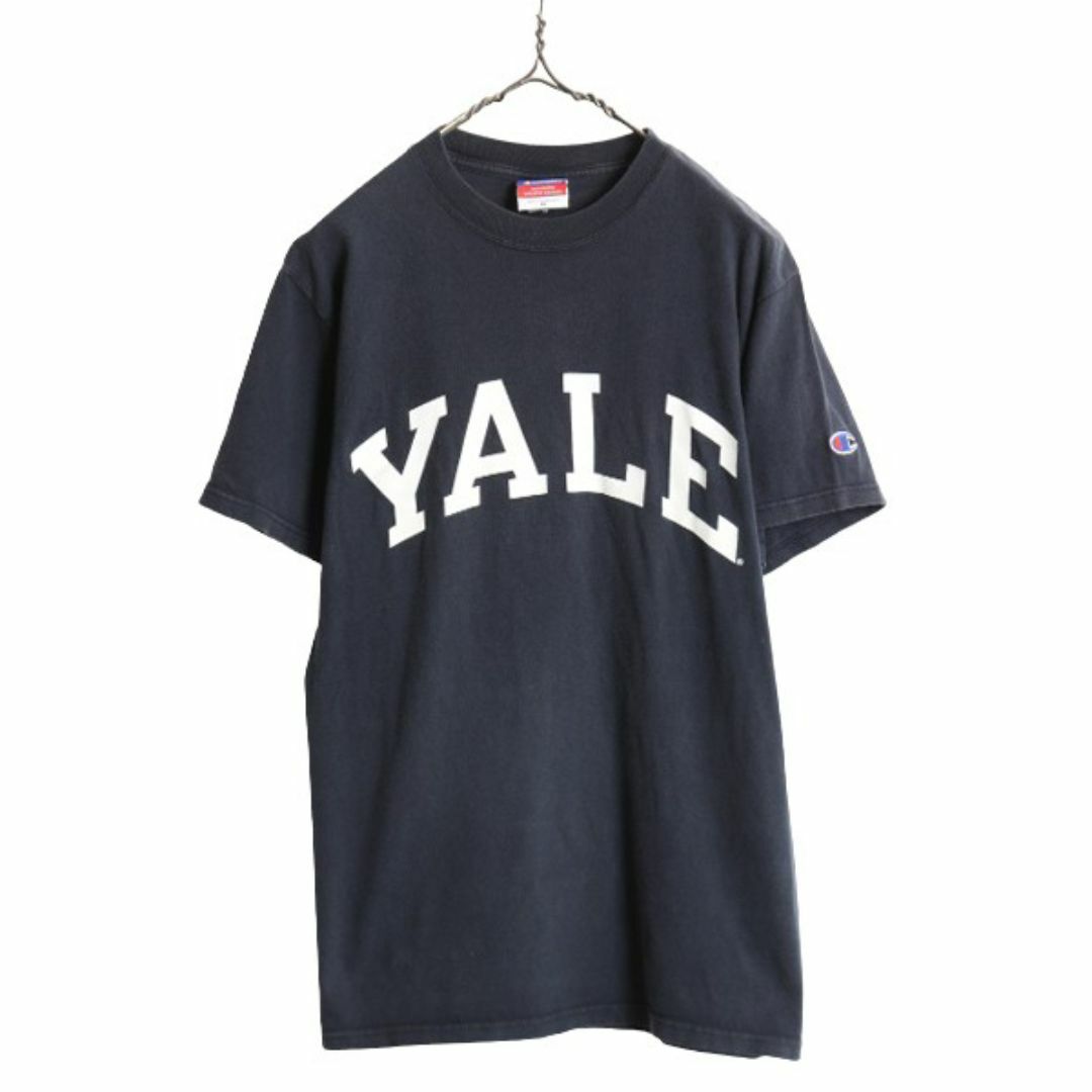 00s チャンピオン YALE カレッジ プリント 半袖 Tシャツ メンズ 00s チャンピオン YALE カレッジ プリント 半袖 Tシャツ メンズ