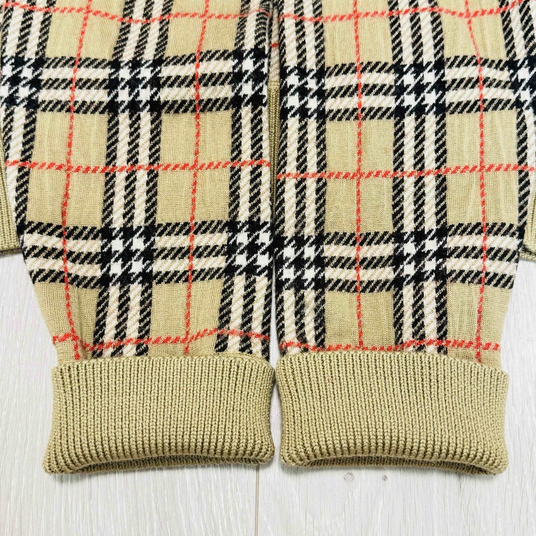 BURBERRY - 【極美品】BURBERRY ヴィンテージチェック ニット BURBERRY - 【極美品】BURBERRY ヴィンテージチェック ニット