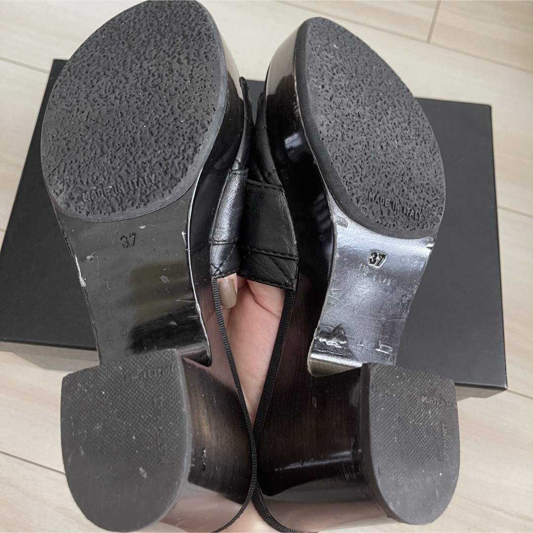 CHANEL - 美品❣️シャネル CHANEL サンダル ミュール 下駄 37 CHANEL - 美品❣️シャネル CHANEL サンダル ミュール 下駄 37