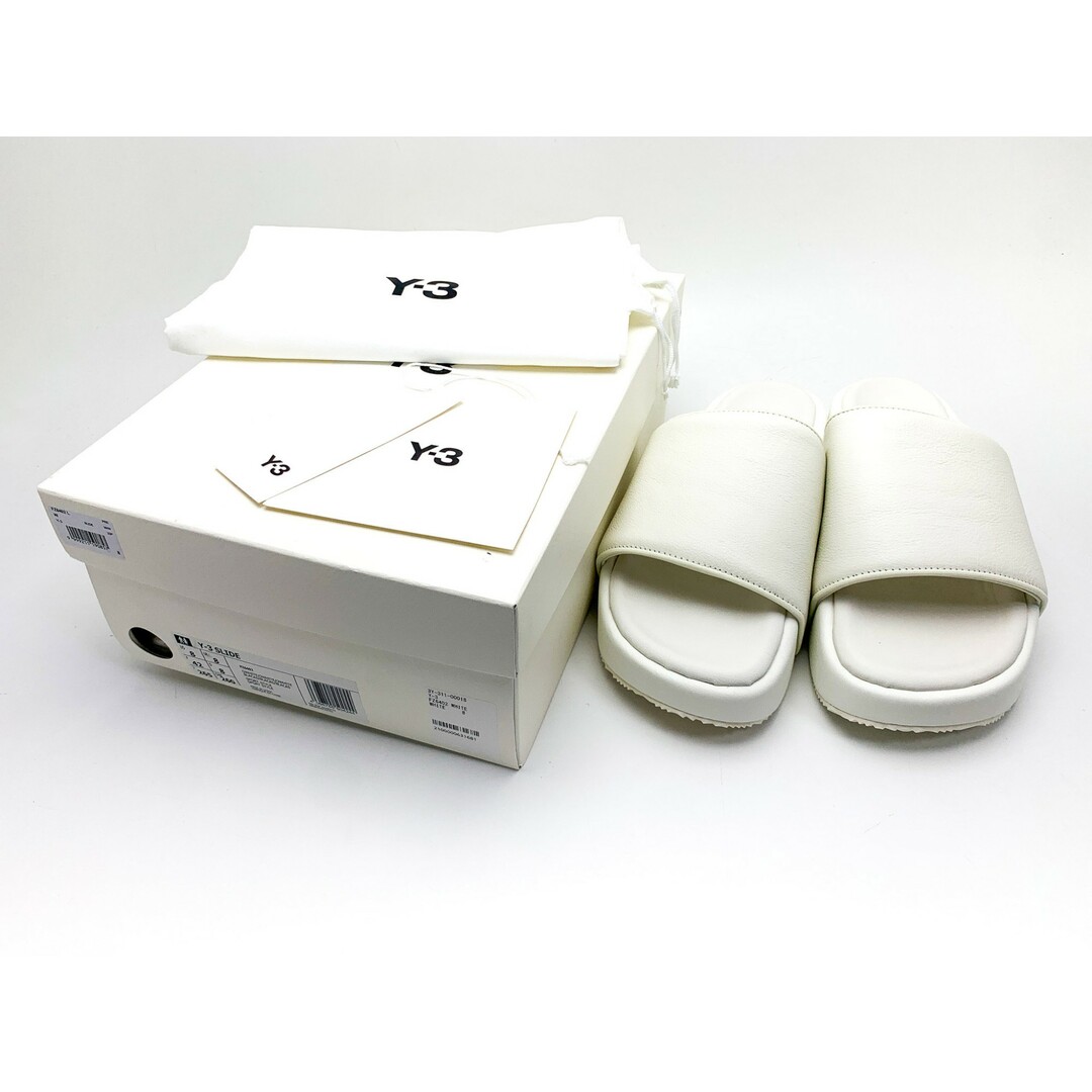 【Y-3】送料・関税込★23SS Y-3 スライド Y-3 ワイスリー Y-3SLIDE Y-3スライド 白 ホワイト オフホワイト