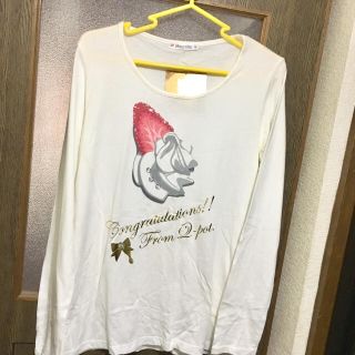 キューポット(Q-pot.)の【新品タグ付き】Q-pot. UT ストロベリーホイップTシャツ(Tシャツ(長袖/七分))