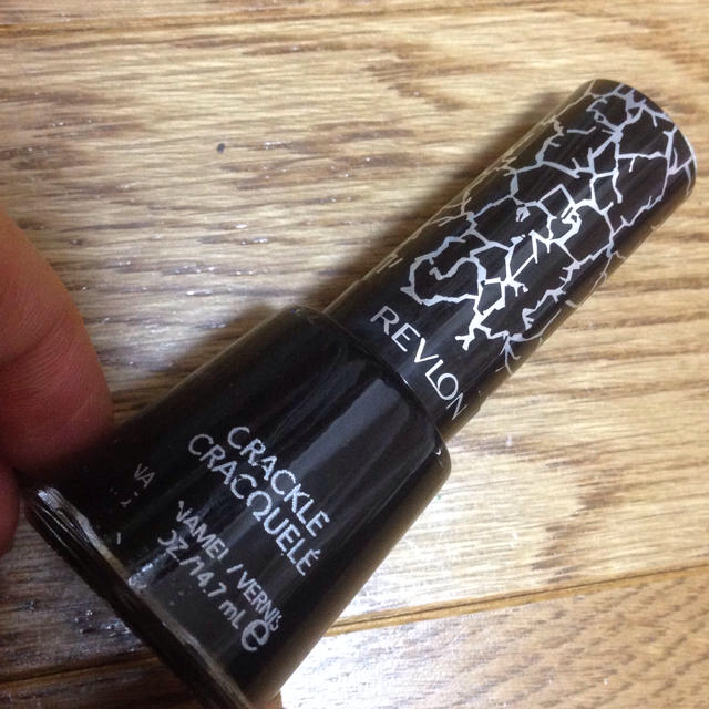 REVLON(レブロン)のレブロンクラックネイルカラーブラック黒 コスメ/美容のネイル(ネイルケア)の商品写真