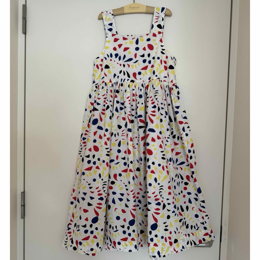 Bonpoint(ボンポワン)のボンポワン☆ロングワンピース☆size10 キッズ/ベビー/マタニティのキッズ服女の子用(90cm~)(ワンピース)の商品写真