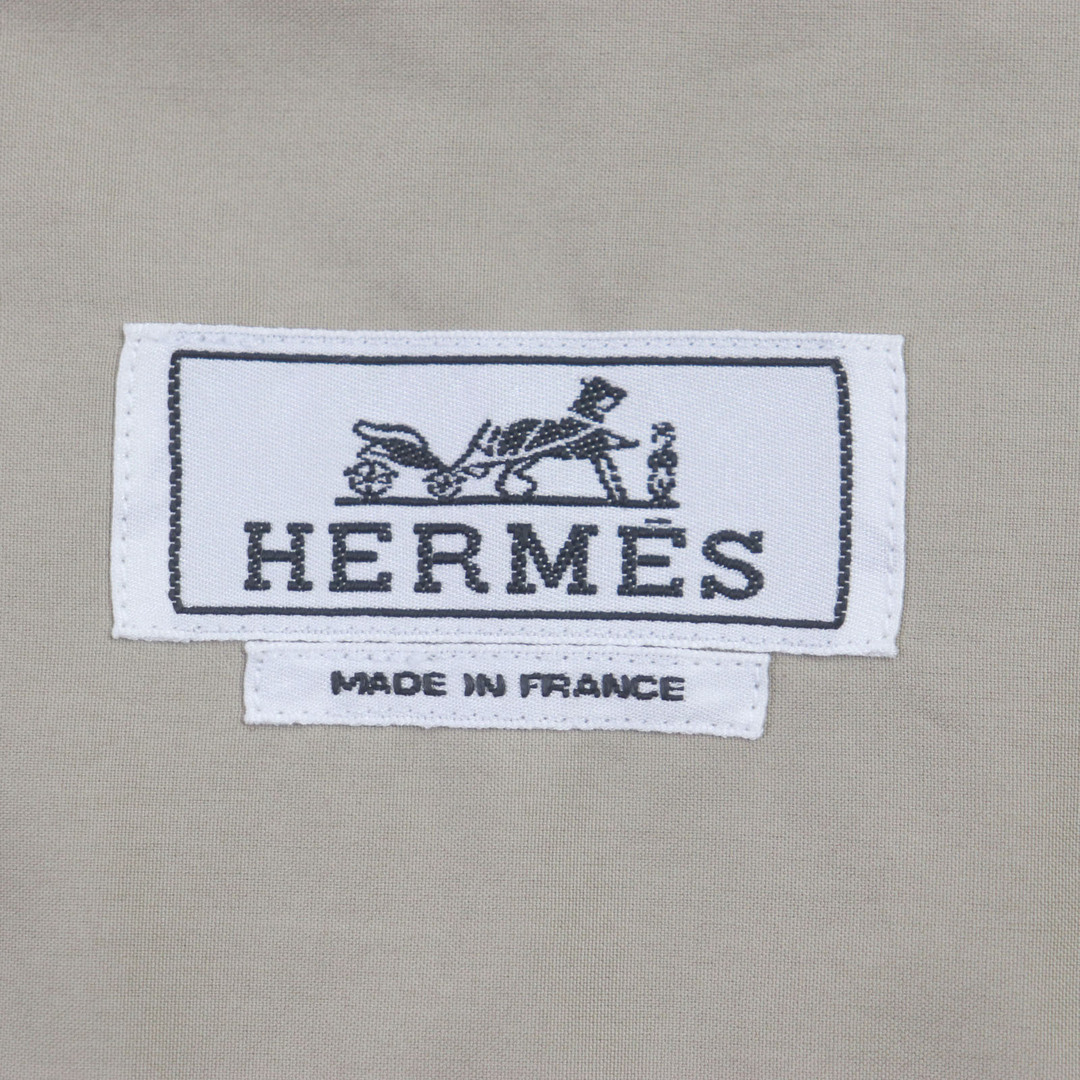 HERMES - 極美品▽HERMES エルメス 24SS コットン100% ZIP HERMES - 極美品▽HERMES エルメス 24SS コットン100% ZIP
