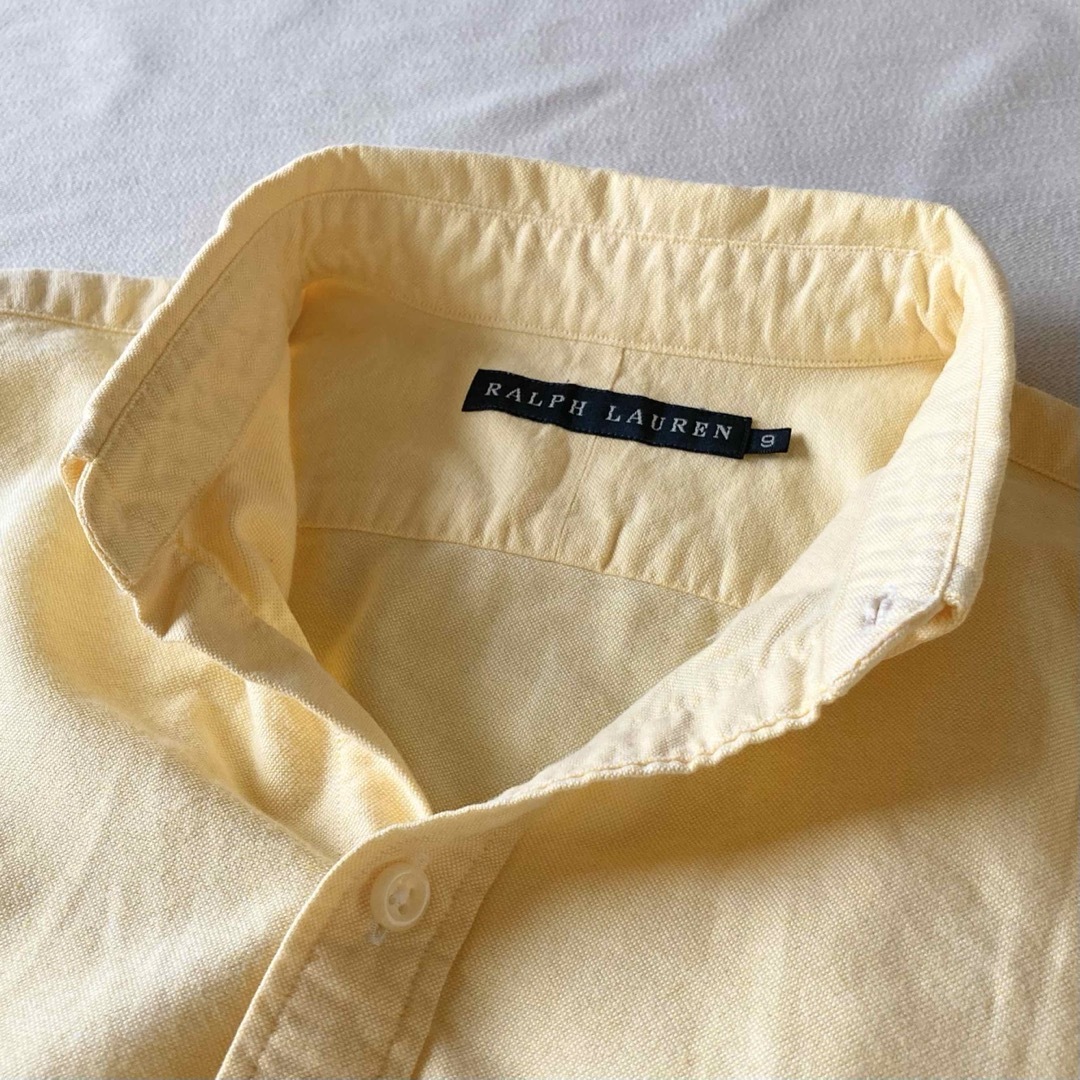 Ralph Lauren - ラルフローレン 半袖 ロゴ刺繍 オックスフォード Ralph Lauren - ラルフローレン 半袖 ロゴ刺繍 オックスフォード