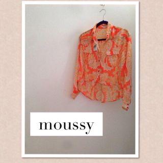 マウジー(moussy)のmoussyペイズリーシャツ♡(シャツ/ブラウス(長袖/七分))