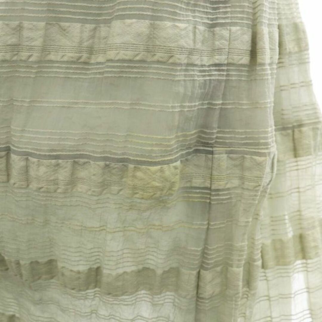 FOXEY - フォクシー Mint Ribbon ドレス ワンピース ロング 40 FOXEY - フォクシー Mint Ribbon ドレス ワンピース ロング 40