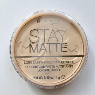 リンメル(RIMMEL)のリンメル Rimmel Stay Matte ステイマット プレスト パウダー(フェイスパウダー)