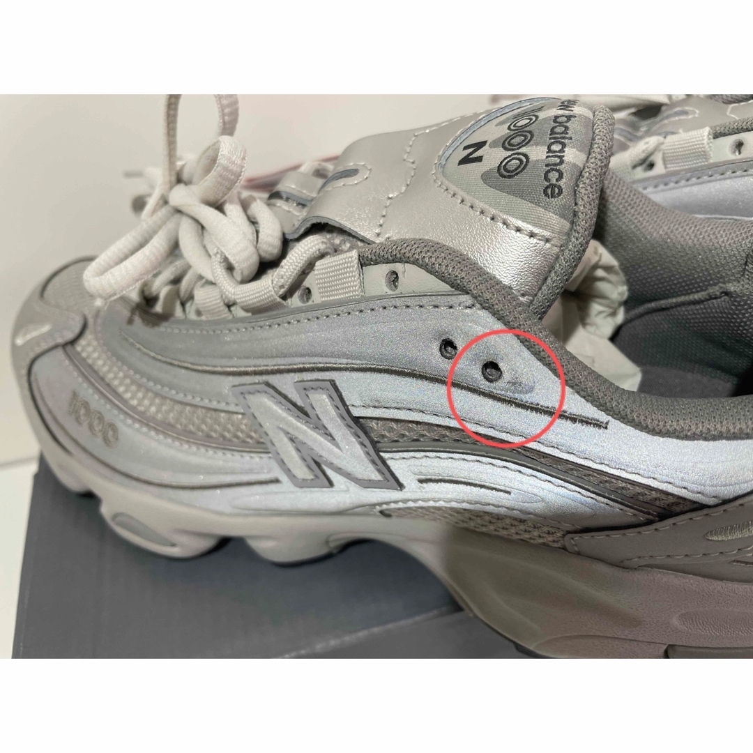 New Balance - 【新品】23㎝ NEW BALANCE M1000 シルバーの通販 New Balance - 【新品】23㎝ NEW BALANCE M1000 シルバーの通販