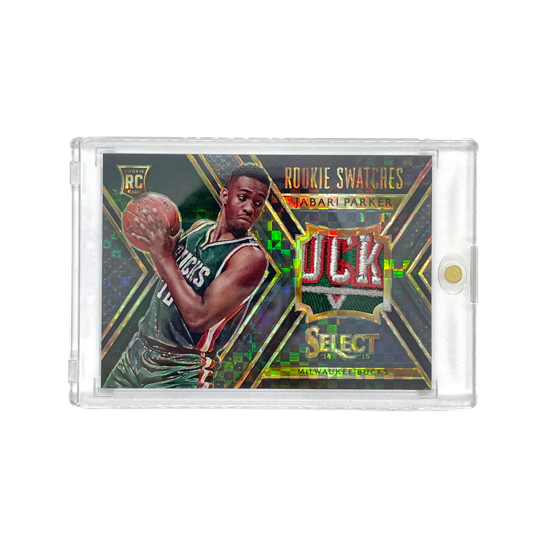 PANINI NBAカード SELECT ROOKIE SWATCHES PRIZM BLACK GOLD JABARI PARKER One of One #1 送料無料 中古 IT1