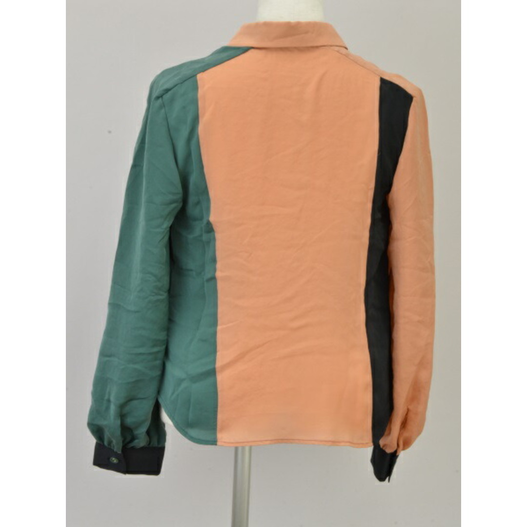 サチオカワサキ SACHIO KAWASAKI シャツ/ブラウス 配色 サテン サチオカワサキ SACHIO KAWASAKI シャツ/ブラウス 配色 サテン