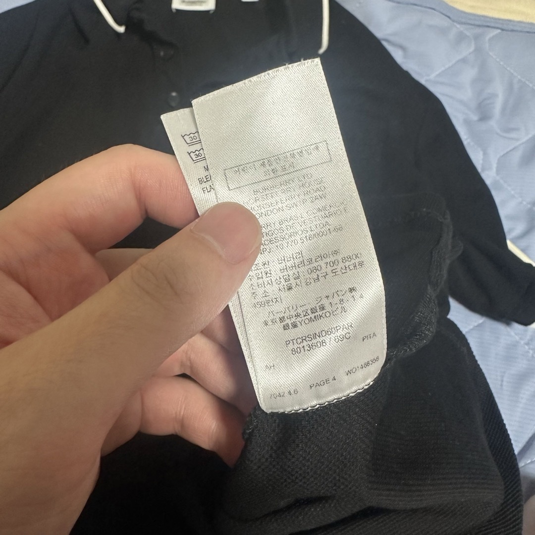 BURBERRY - Burberry TB logo polo shirtの通販 by OMA BURBERRY - Burberry TB logo polo shirtの通販 by OMA