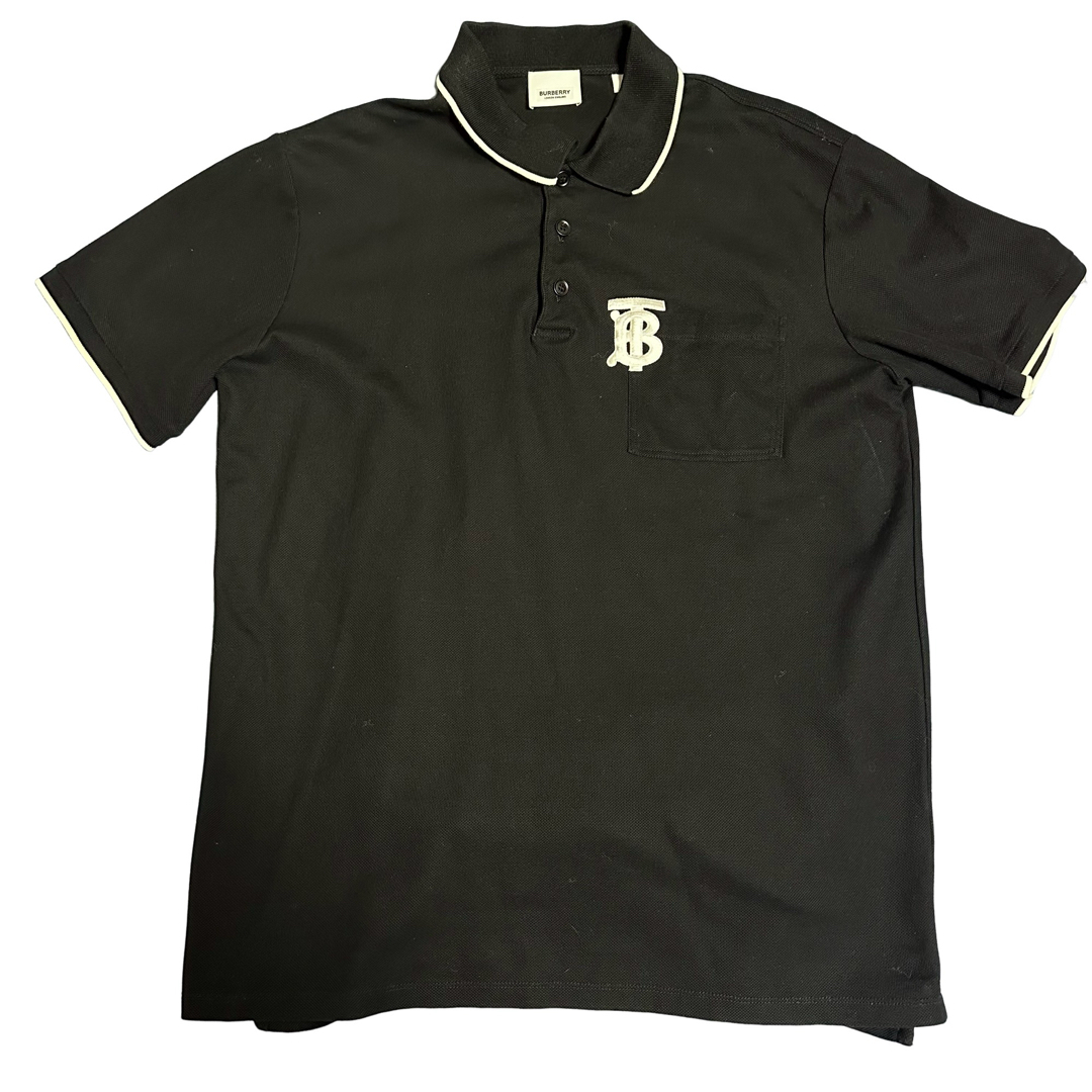 BURBERRY - Burberry TB logo polo shirtの通販 by OMA BURBERRY - Burberry TB logo polo shirtの通販 by OMA