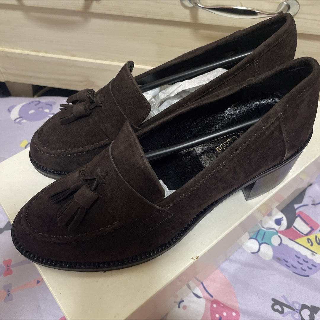 新品 チャンキーヒール タッセル ローファー cantini&cantini 新品 チャンキーヒール タッセル ローファー cantini&cantini
