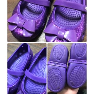 クロックス(crocs)のcrocs ラメ入りサンダル(サンダル)