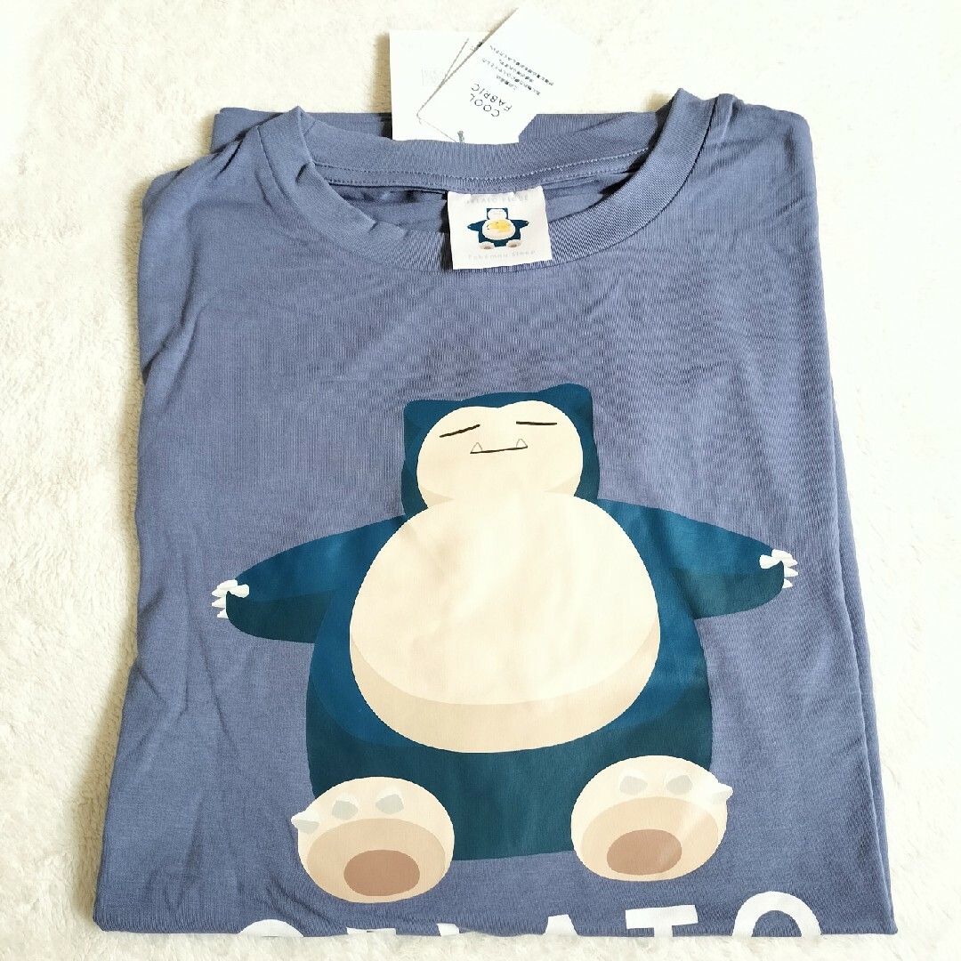 新商品【ポケモンスリープ】【メンズ】接触冷感プリントTシャツ 新商品【ポケモンスリープ】【メンズ】接触冷感プリントTシャツ