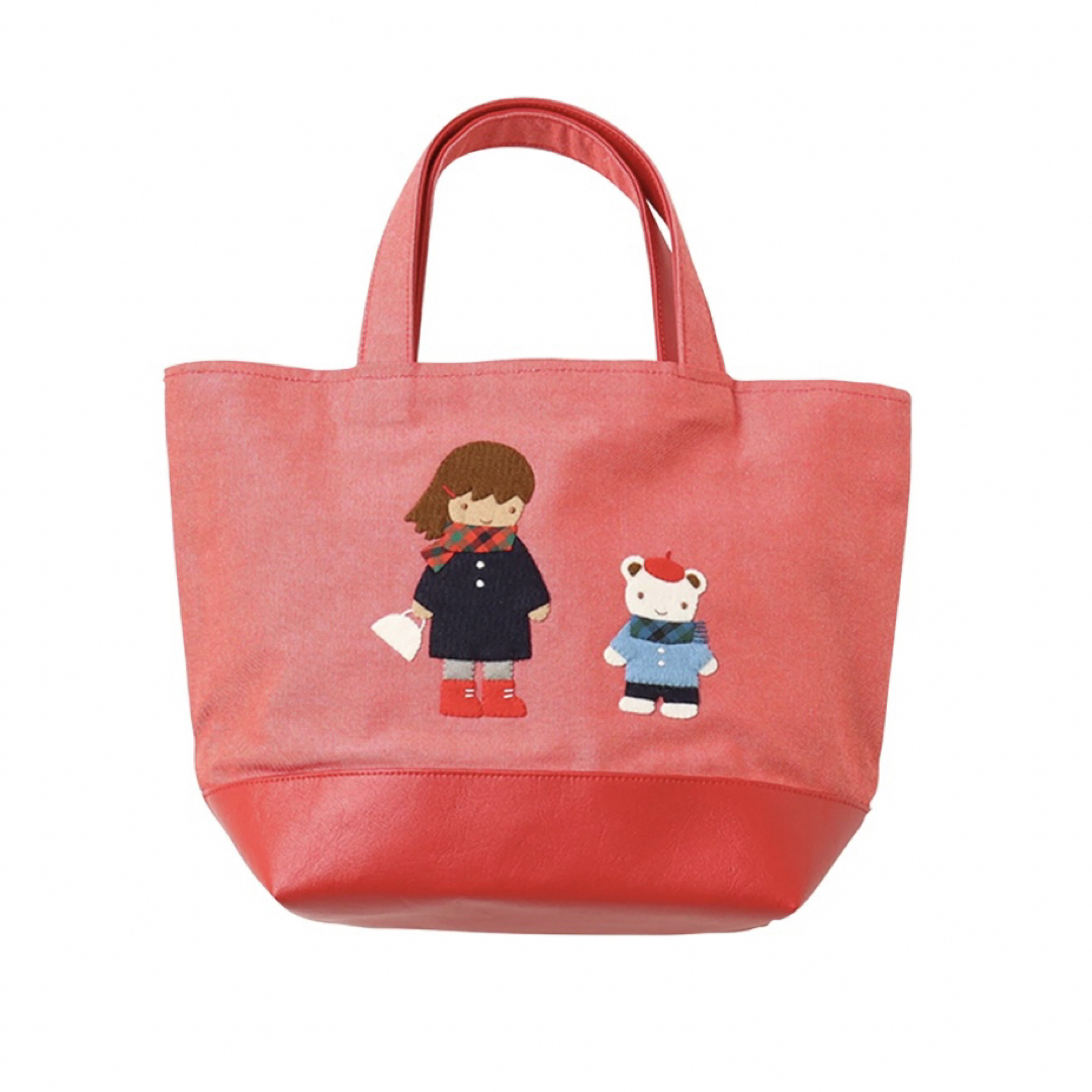 familiar - familiar♡ファミリア♡手刺繍デニムバッグ♡2024年 familiar - familiar♡ファミリア♡手刺繍デニムバッグ♡2024年