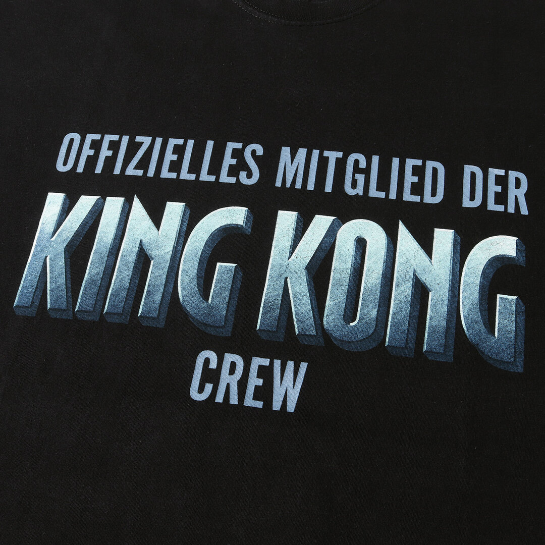 00s KING KONG タイトルロゴ クルーネック Tシャツ 00年代 FRUIT 00s KING KONG タイトルロゴ クルーネック Tシャツ 00年代 FRUIT