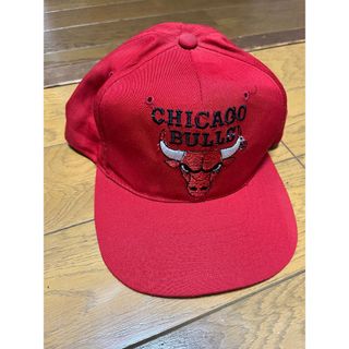 chicago bulls スナップバック キャップ 当時物 デッドストック(キャップ)