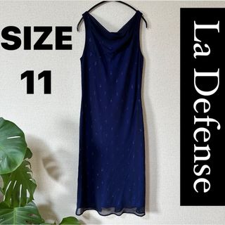 【La Defense】ラディファンス カラードレス ワンピース 11号(ロングワンピース/マキシワンピース)