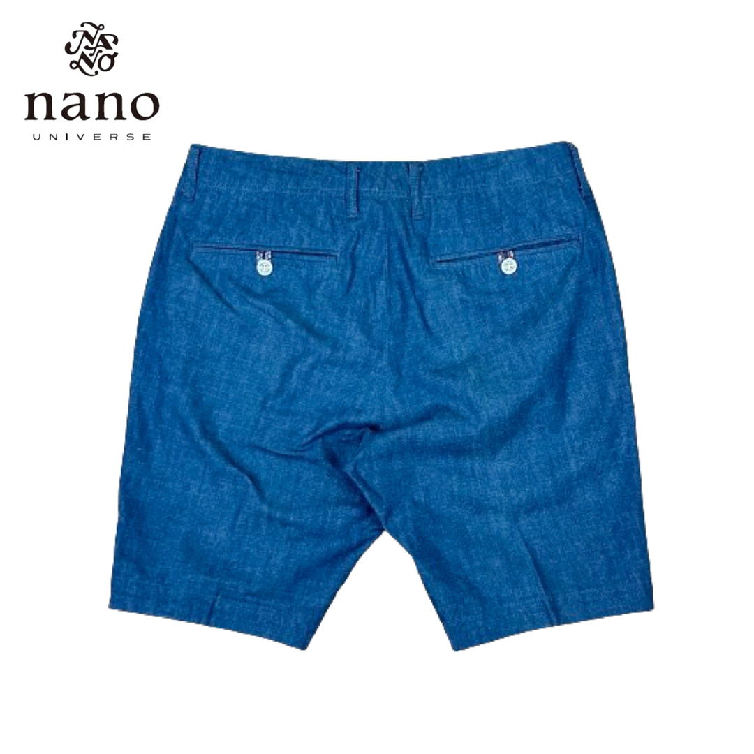 nano・universe - ナノユニバース美品♪♪ウォッシュドブルー nano・universe - ナノユニバース美品♪♪ウォッシュドブルー