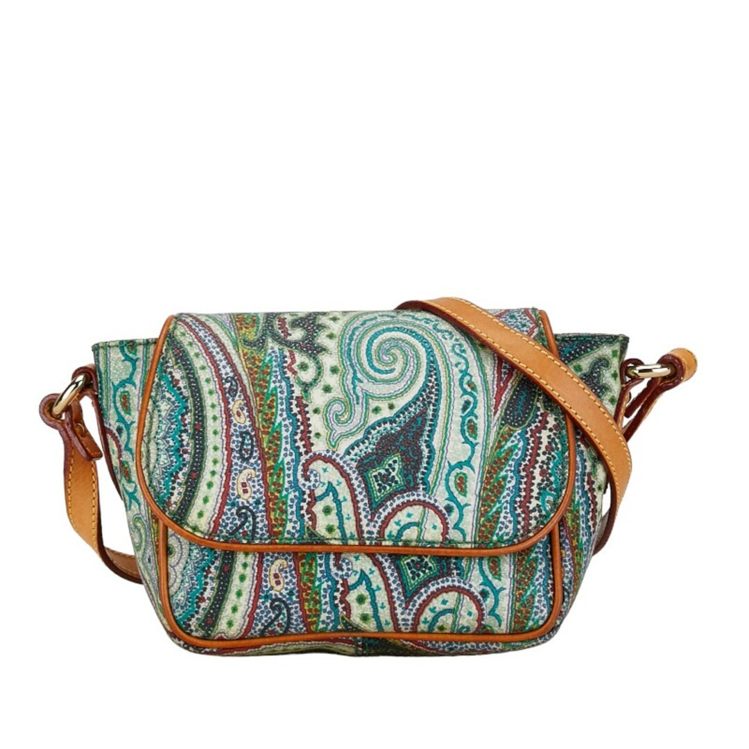 ETRO - エトロ ペイズリー 斜め掛け ショルダーバッグ PVC ETRO - エトロ ペイズリー 斜め掛け ショルダーバッグ PVC