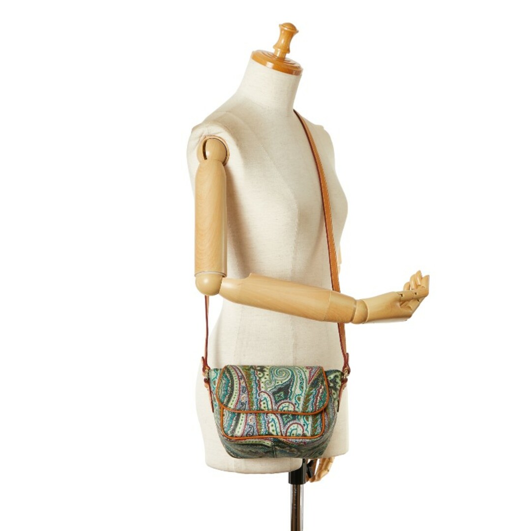 ETRO - エトロ ペイズリー 斜め掛け ショルダーバッグ PVC ETRO - エトロ ペイズリー 斜め掛け ショルダーバッグ PVC