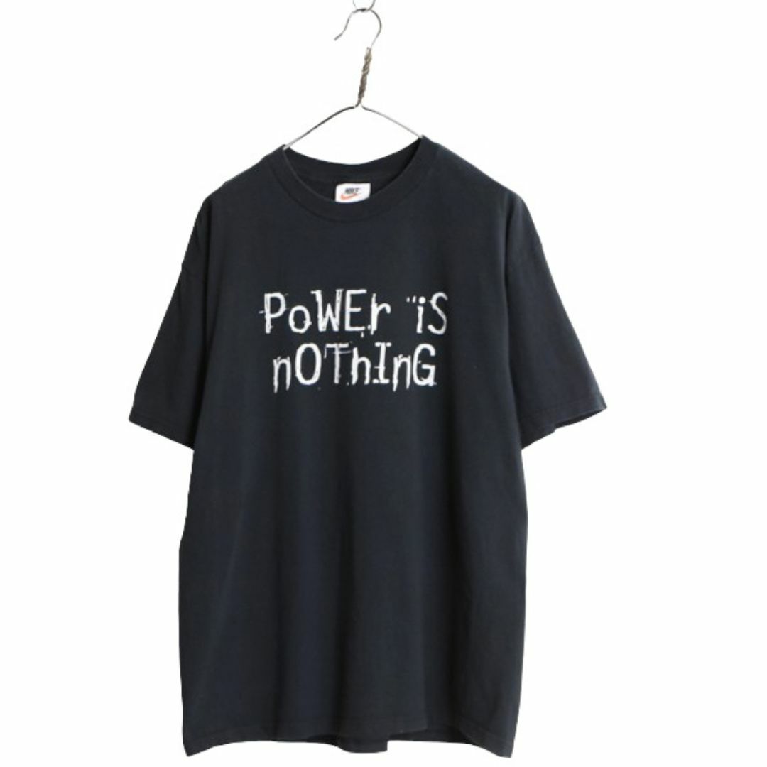 90s USA製 ナイキ 両面 スローガン プリント Tシャツ メンズ L 90s USA製 ナイキ 両面 スローガン プリント Tシャツ メンズ L