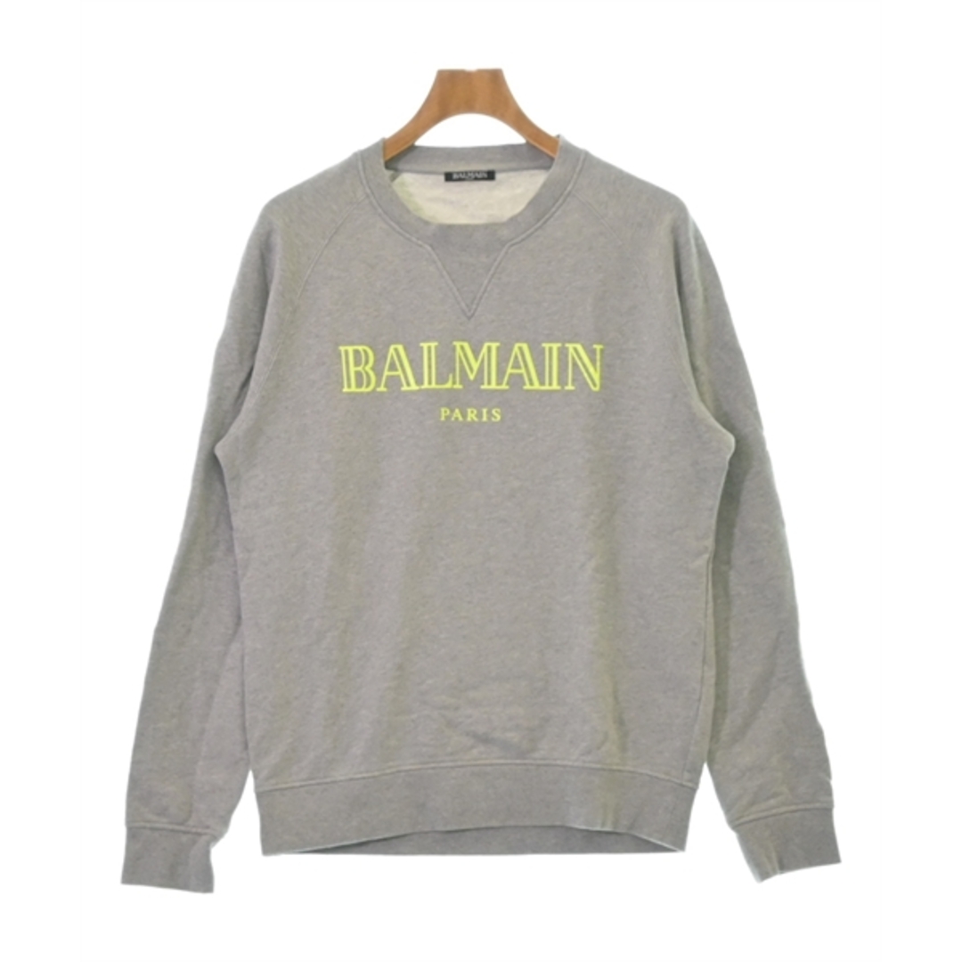BALMAIN バルマン スウェット M グレー 【古着】【】 - トップス BALMAIN バルマン スウェット M グレー 【古着】【】 - トップス
