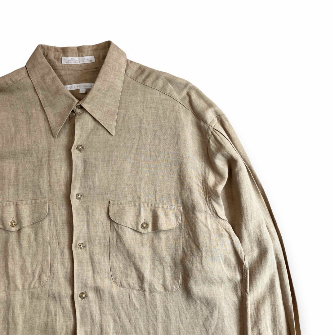 PERRY ELLIS - 90s PERRY ELLIS ペリーエリス リネンレーヨン PERRY ELLIS - 90s PERRY ELLIS ペリーエリス リネンレーヨン