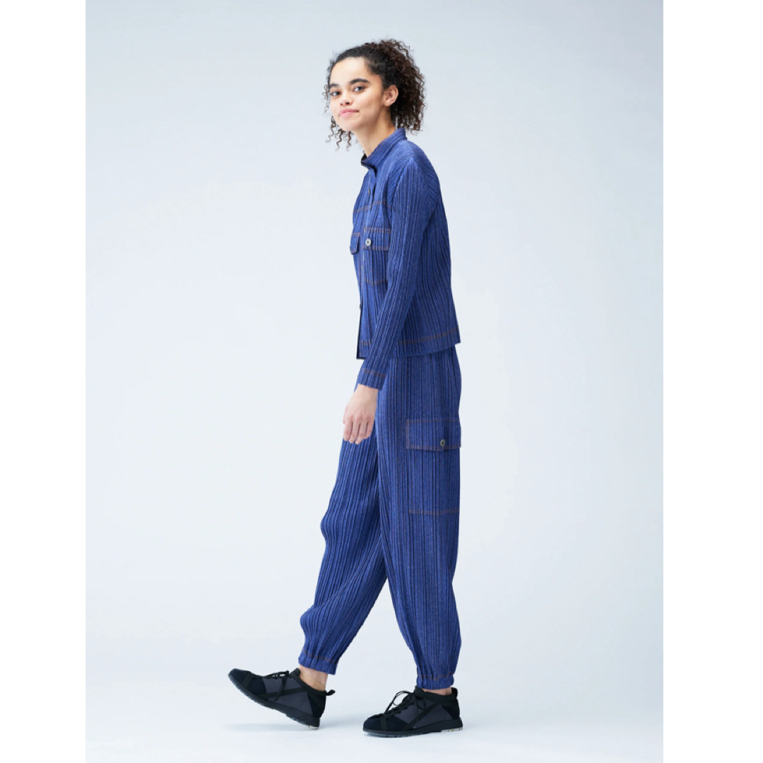 PLEATS PLEASE ISSEY MIYAKE - 最終 PLEATS PLEASE COTTON DENIM PLEATS PLEASE ISSEY MIYAKE - 最終 PLEATS PLEASE COTTON DENIM