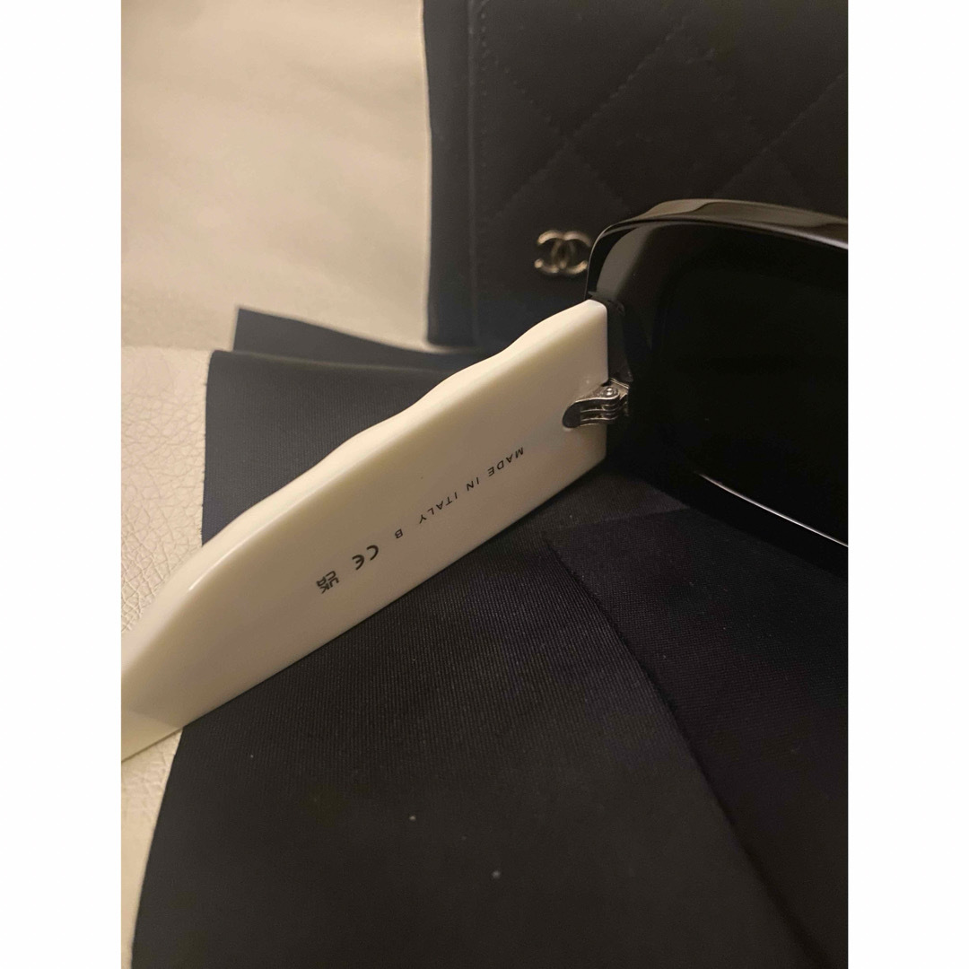 CHANEL - CHANEL サングラス 2023 新作 aw ss シャネル 本物 白 CHANEL - CHANEL サングラス 2023 新作 aw ss シャネル 本物 白