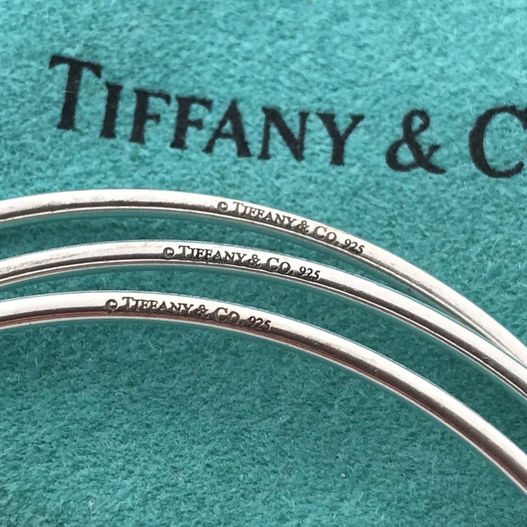Tiffany & Co. - Tiffany 3連 バングルの通販 by こうふくや Tiffany & Co. - Tiffany 3連 バングルの通販 by こうふくや