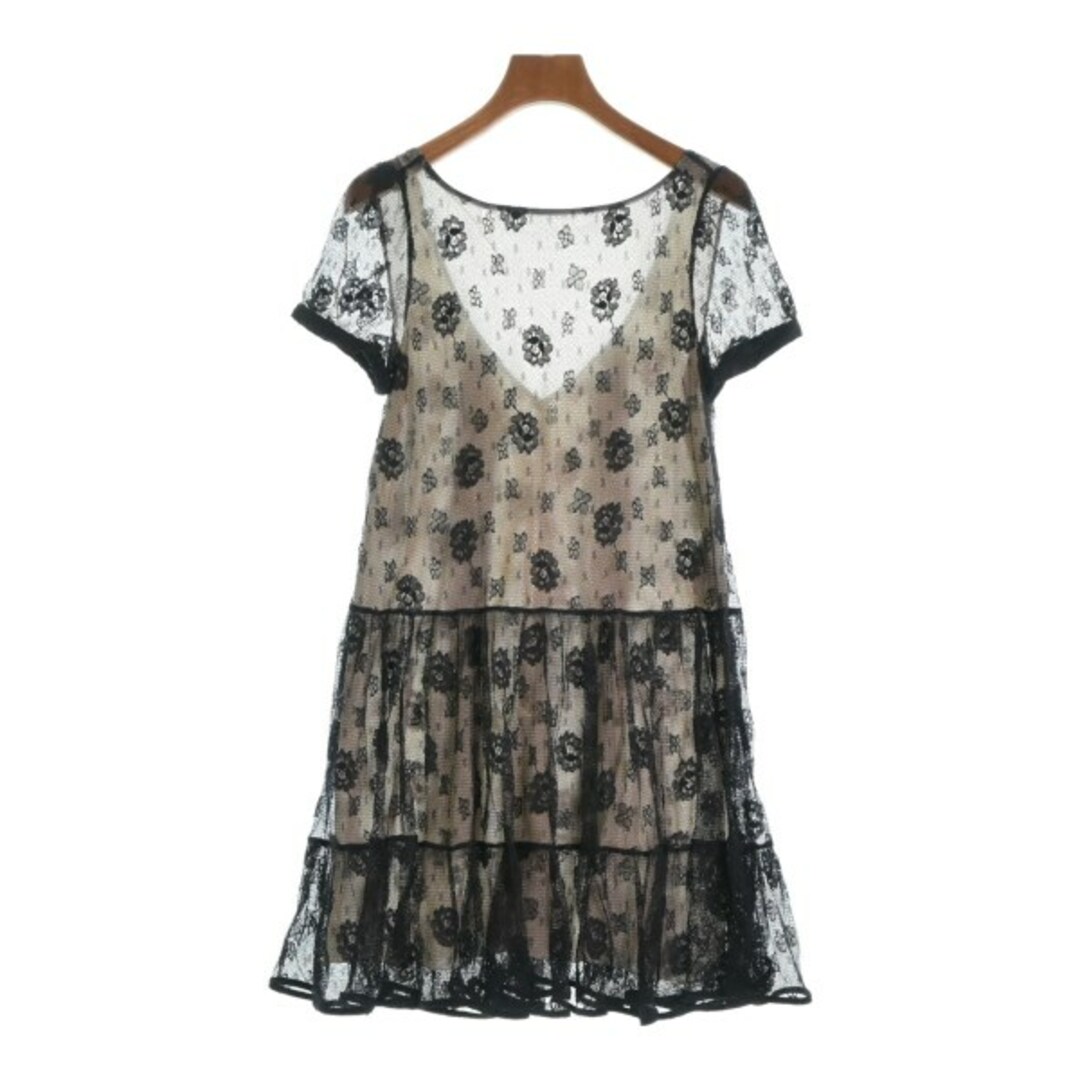 RED VALENTINO - RED VALENTINO ワンピース 38(S位) 黒(レース RED VALENTINO - RED VALENTINO ワンピース 38(S位) 黒(レース
