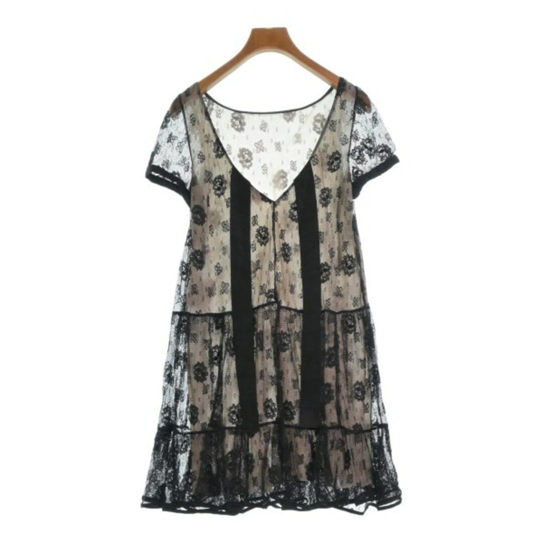 RED VALENTINO - RED VALENTINO ワンピース 38(S位) 黒(レース RED VALENTINO - RED VALENTINO ワンピース 38(S位) 黒(レース