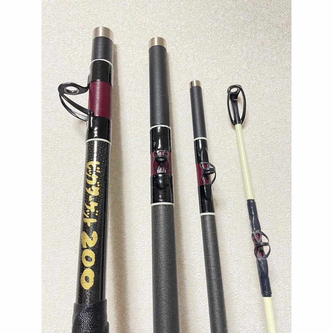 幻の銘竿 ビックターゲット200号 クエ竿 アラ竿 底物 クエ 怪魚 幻の銘竿 ビックターゲット200号 クエ竿 アラ竿 底物 クエ 怪魚