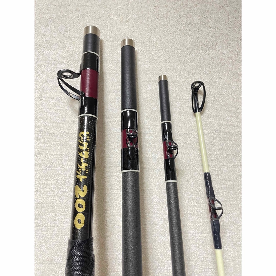 幻の銘竿 ビックターゲット200号 クエ竿 アラ竿 底物 クエ 怪魚 幻の銘竿 ビックターゲット200号 クエ竿 アラ竿 底物 クエ 怪魚