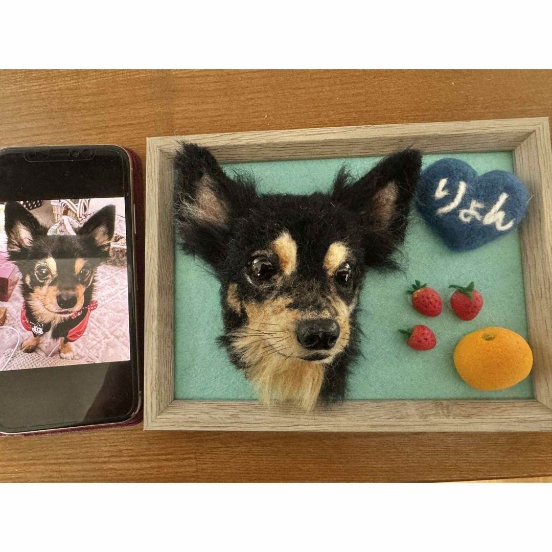 わんこ限定 わたわたペット うちの子プレート受付 羊毛フェルト わんこ限定 わたわたペット うちの子プレート受付 羊毛フェルト