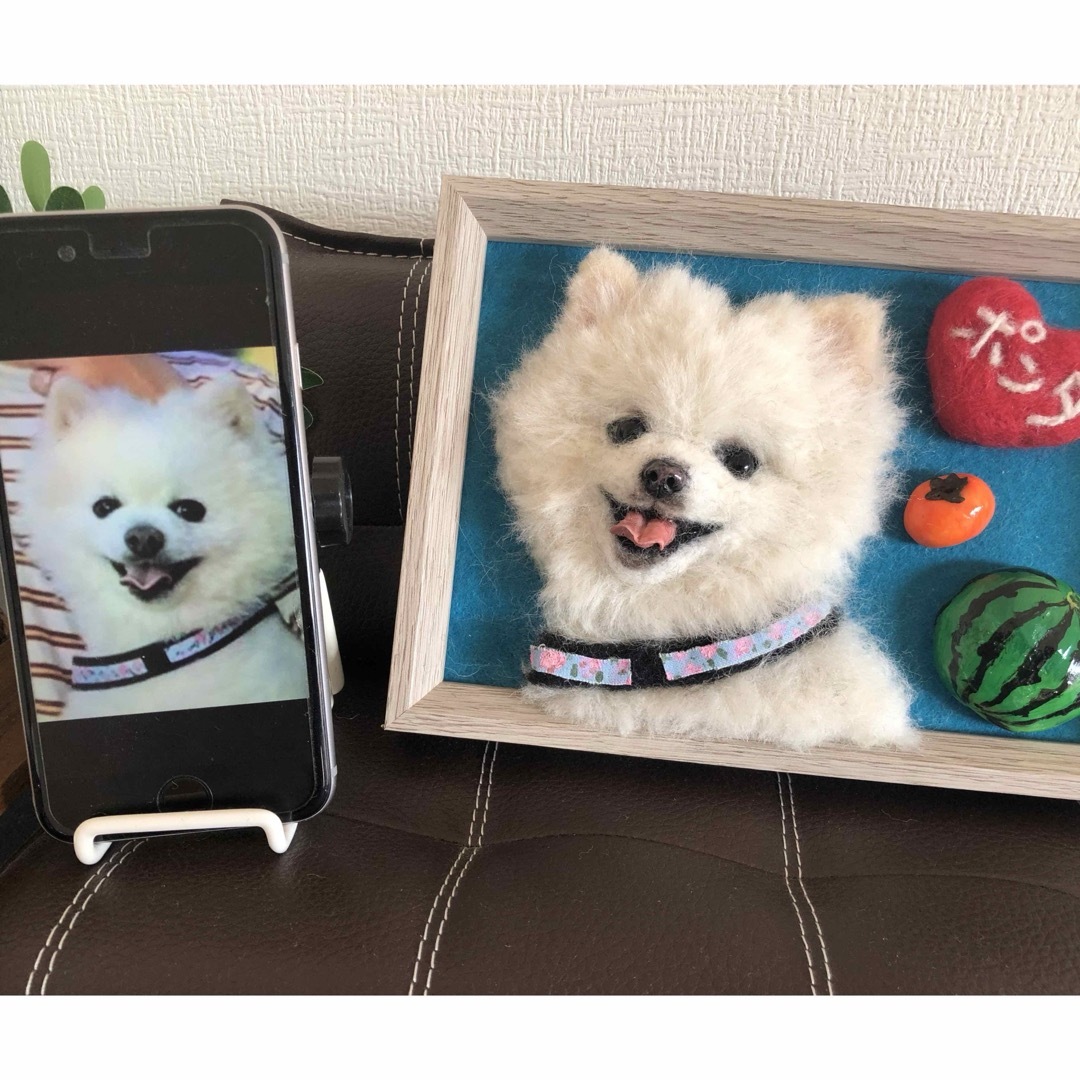 わんこ限定 わたわたペット うちの子プレート受付 羊毛フェルト わんこ限定 わたわたペット うちの子プレート受付 羊毛フェルト