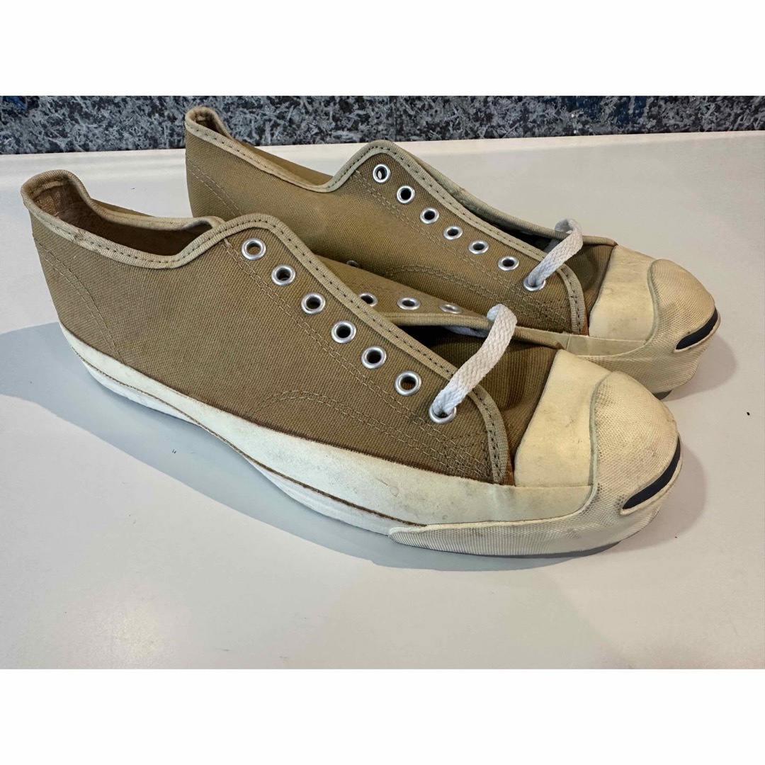 CONVERSE - 90s USA製 コンバース ジャックパーセル カーキ 27.5 CONVERSE - 90s USA製 コンバース ジャックパーセル カーキ 27.5