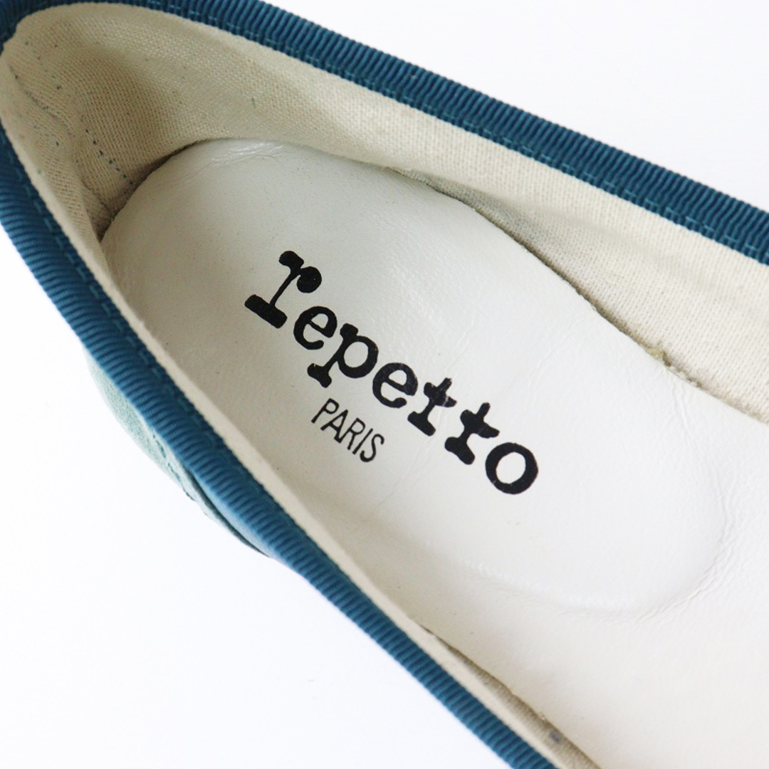 repetto - レペット repetto スエード×レザー切替バレエシューズ repetto - レペット repetto スエード×レザー切替バレエシューズ