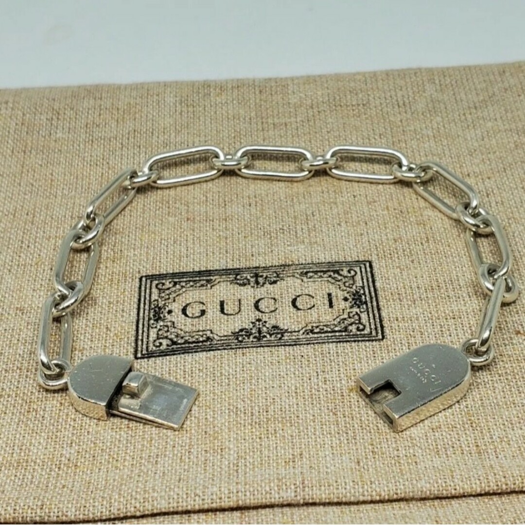GUCCI - 【超レア廃盤品】OLD GUCCI チェーン リンク GUCCI - 【超レア廃盤品】OLD GUCCI チェーン リンク