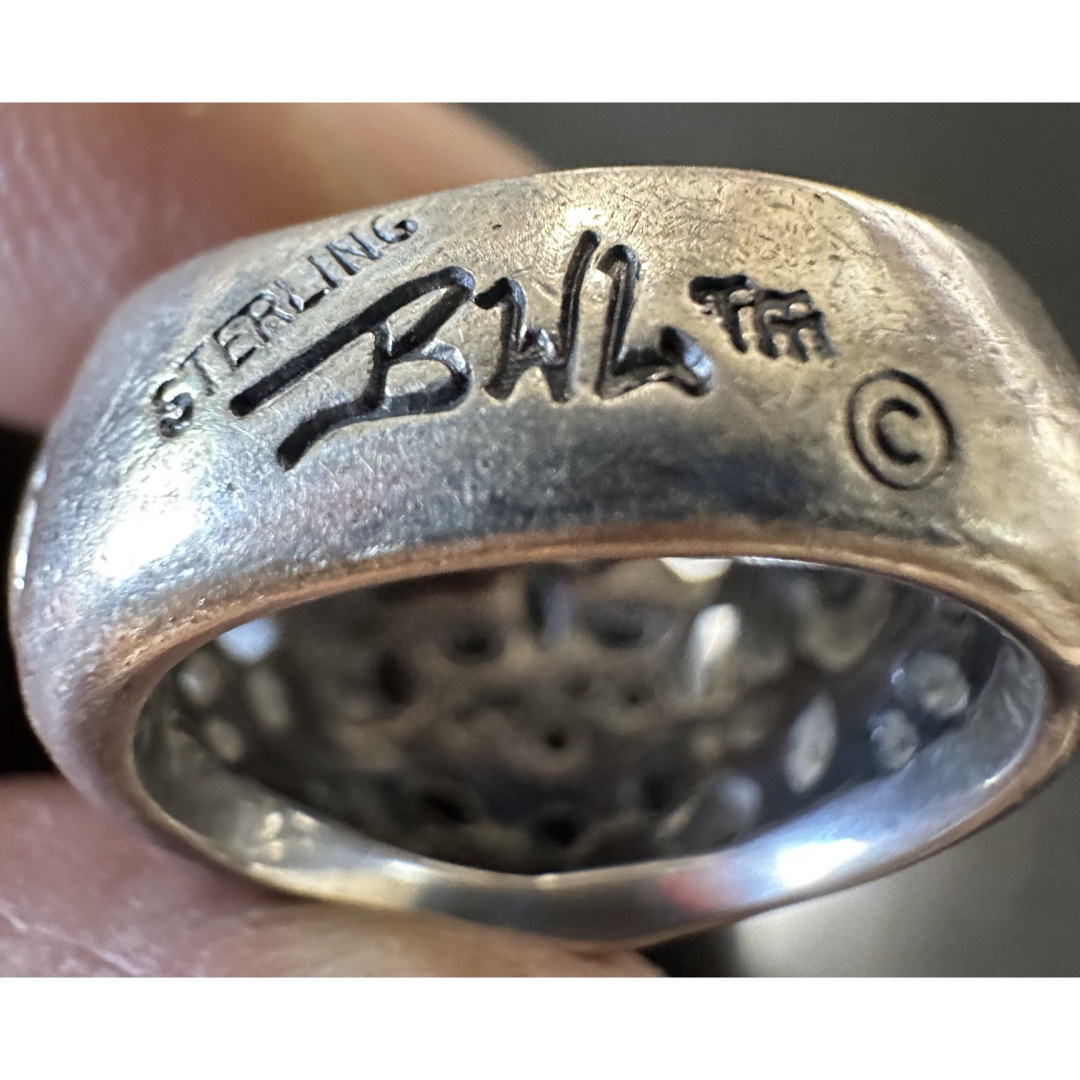 ビルウォールレザー トライバルハートリング ミディアム 15号 ビルウォールレザー トライバルハートリング ミディアム 15号